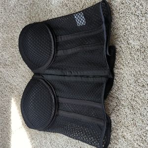 Women's Superdown Black Mesh Corset Sz. M